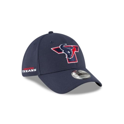 Houston Texans Gorra | New Era NFL Logo Mix 39thirty Stretch Fit Cap Mexico - Azules
